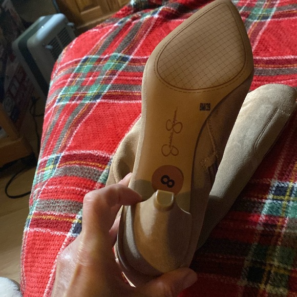 JESSICA SIMPSON Suede Tall Boots - Picture 6 of 9